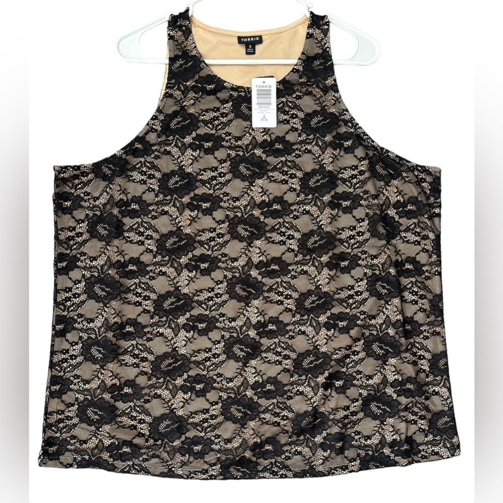 TORRID LACE TANK NWT